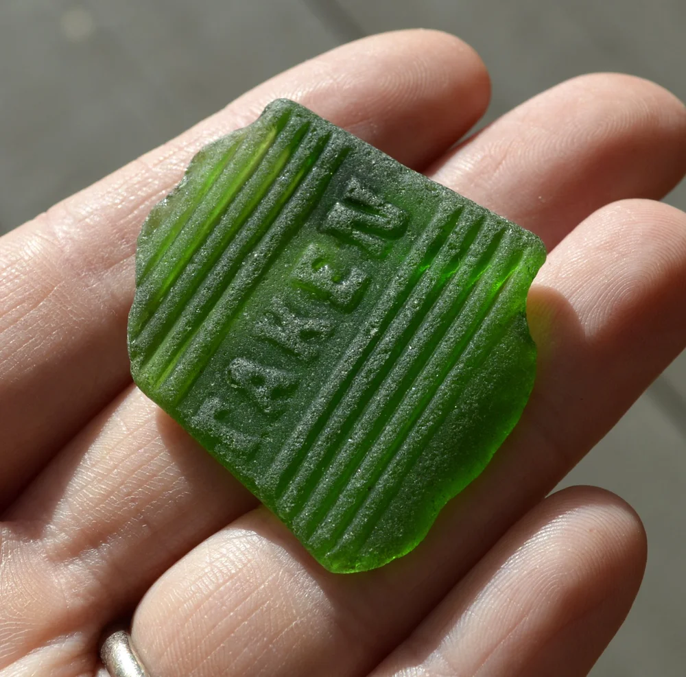 Beachcombing find: 10 Poison Bottle