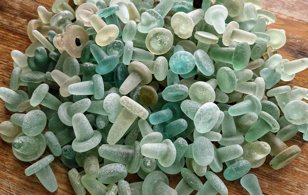 Beachcombing find: 03 Sea Worn Bottle Stoppers