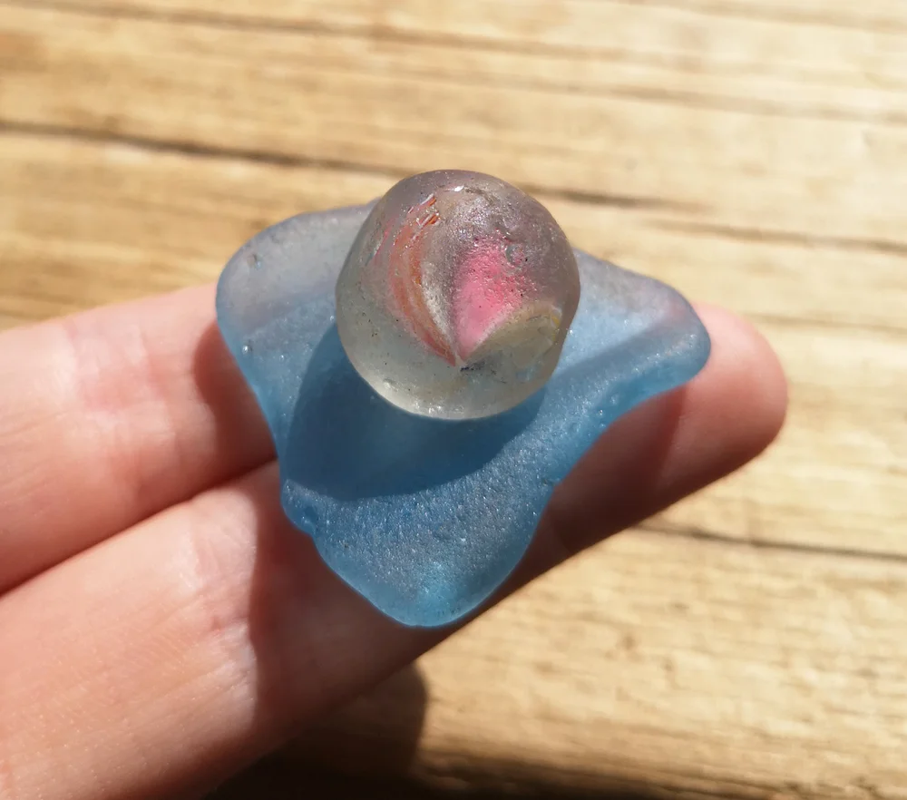 Beachcombing find: marble 1