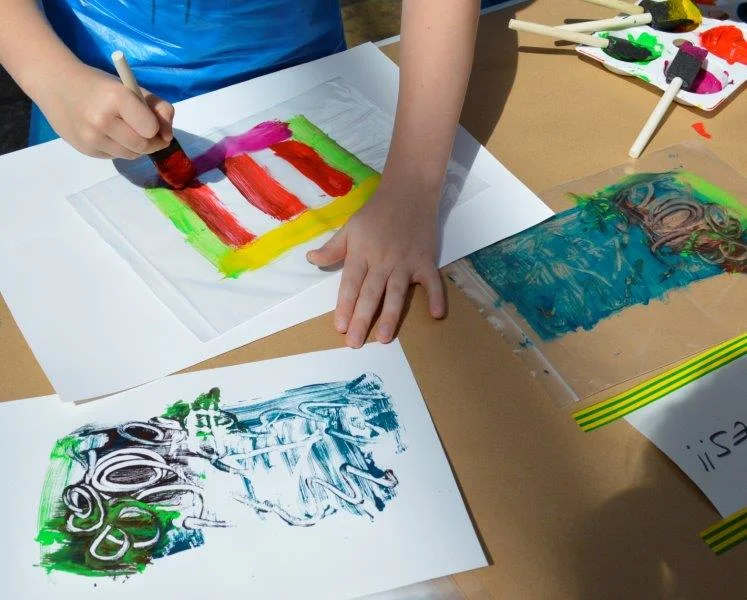 Plastic Printmaking - project photograph 2