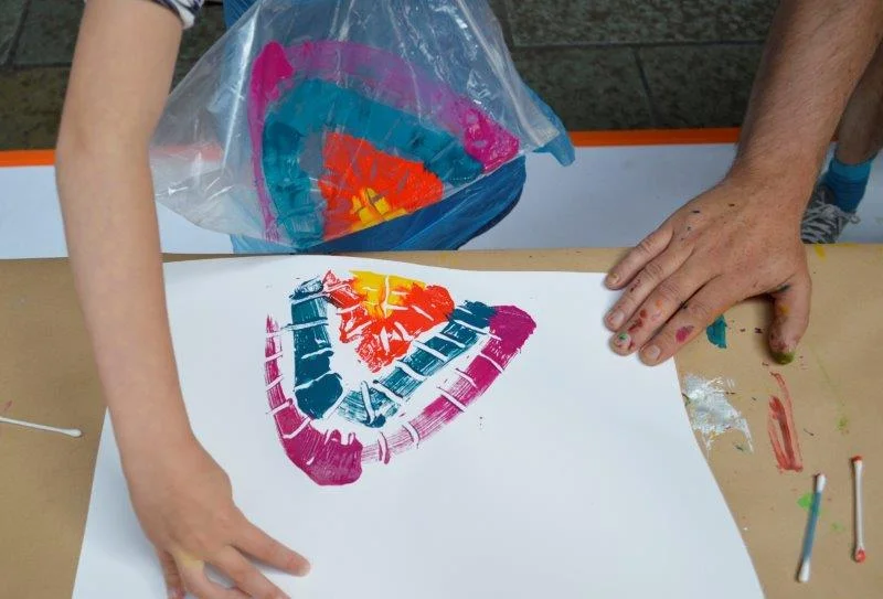 Plastic Printmaking - project photograph 7