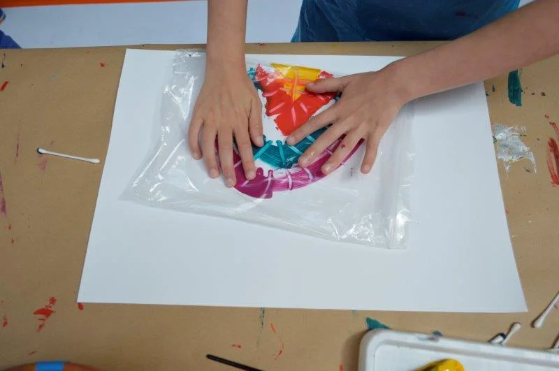 Plastic Printmaking - project photograph 31