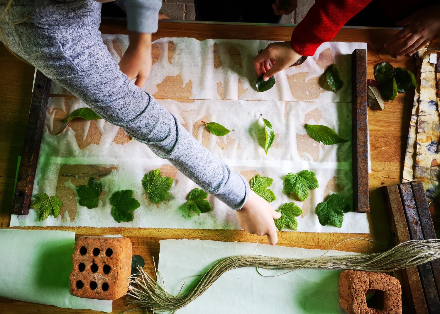 Eco-printing: Riverscapes - project photograph 5