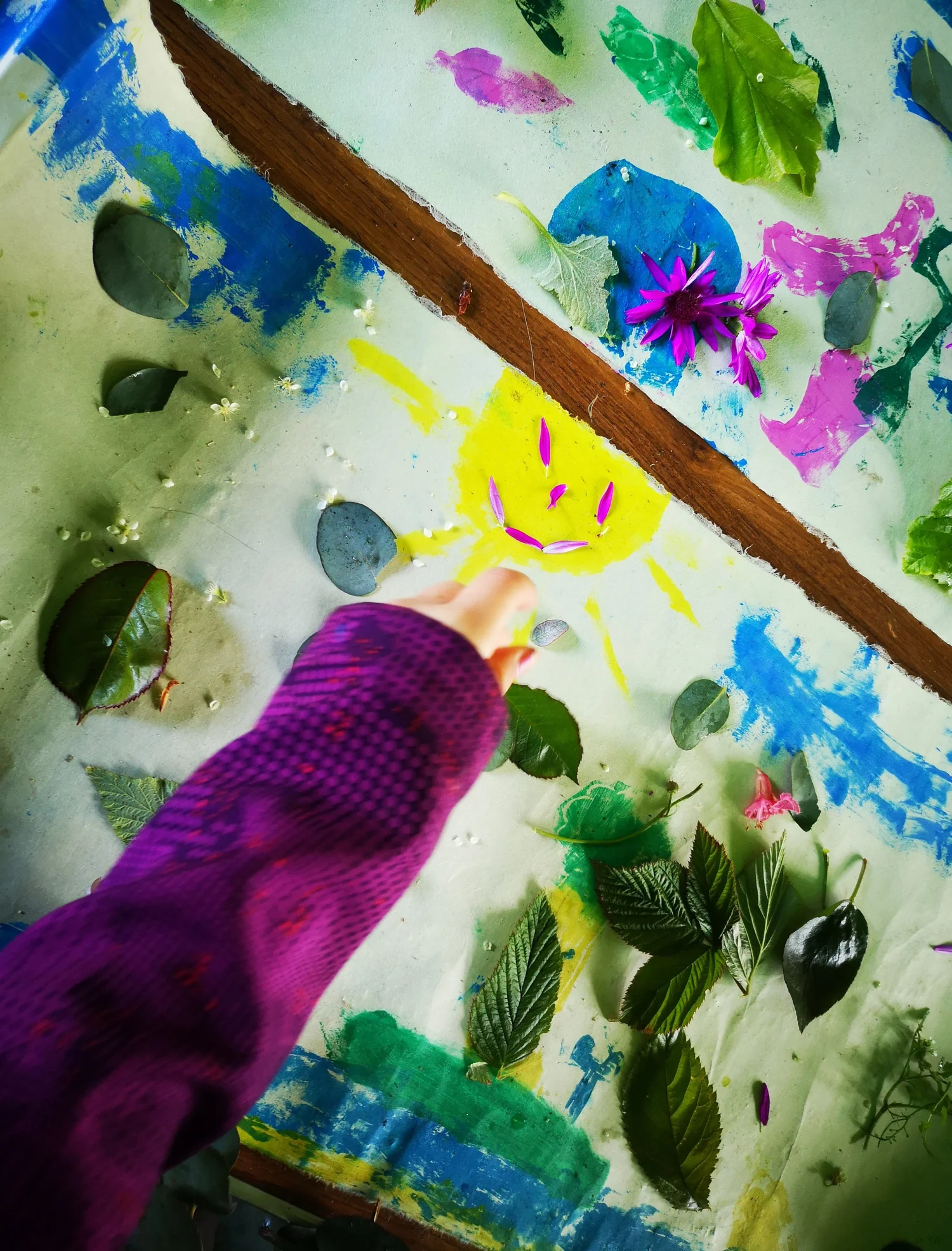 Eco-printing: Riverscapes - project photograph 10