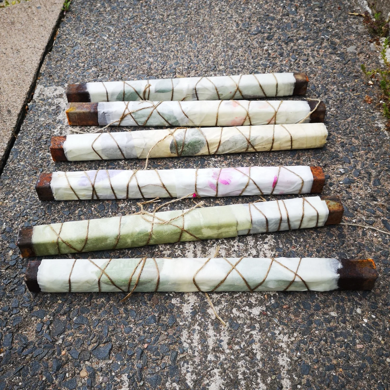 Eco-printing: Riverscapes - project photograph 15