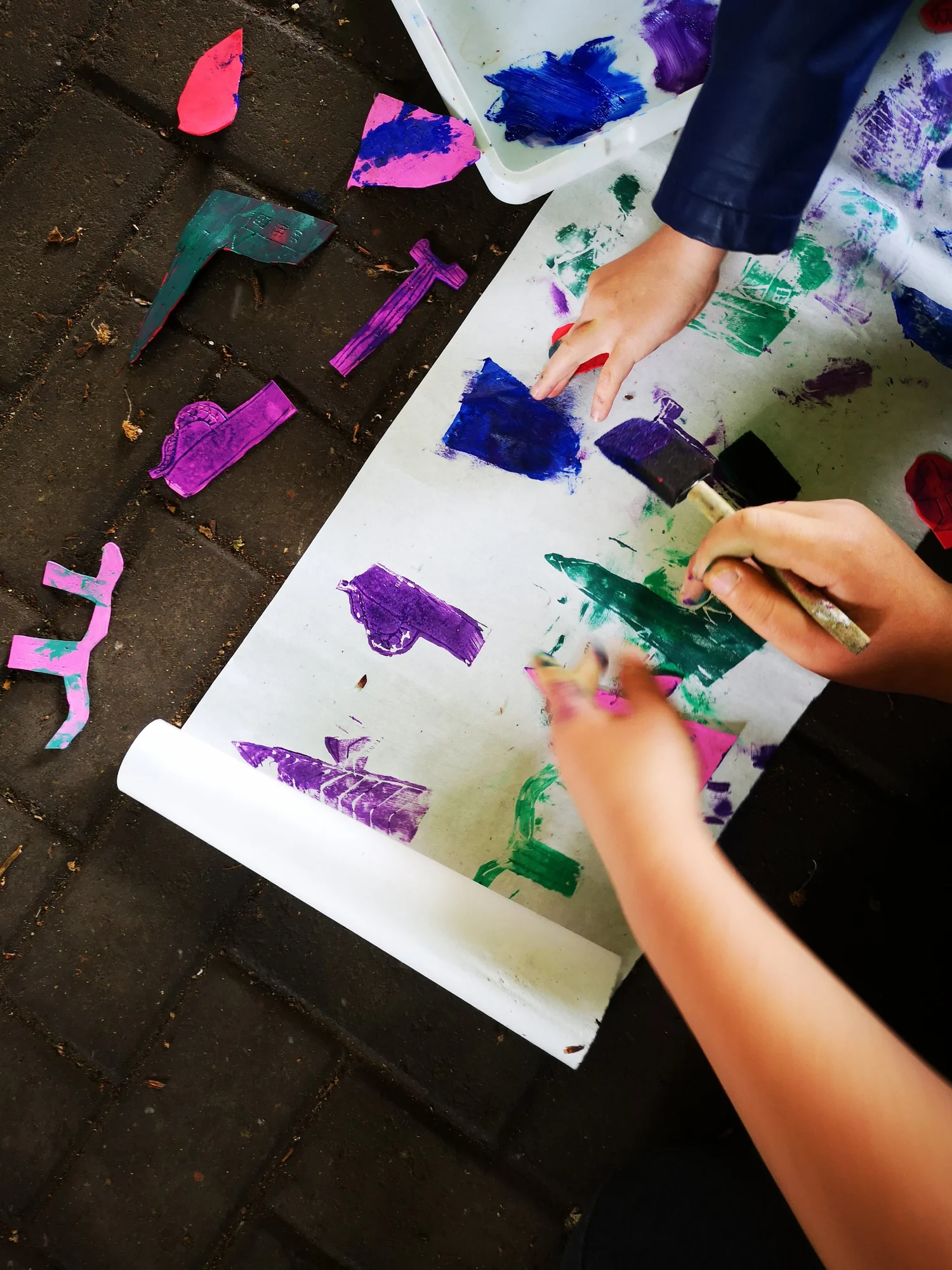 Eco-printing: Riverscapes - project photograph 25