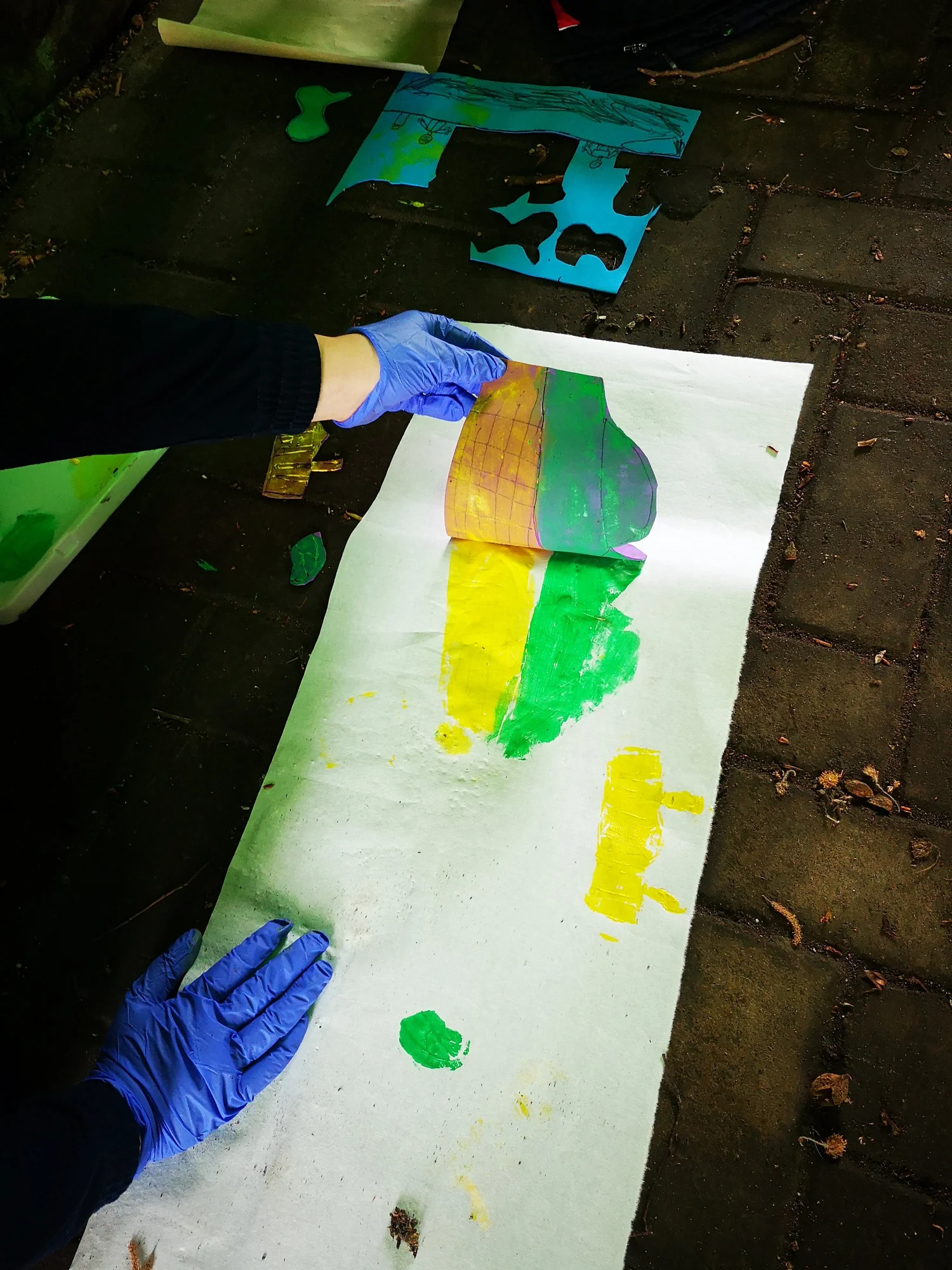 Eco-printing: Riverscapes - project photograph 28