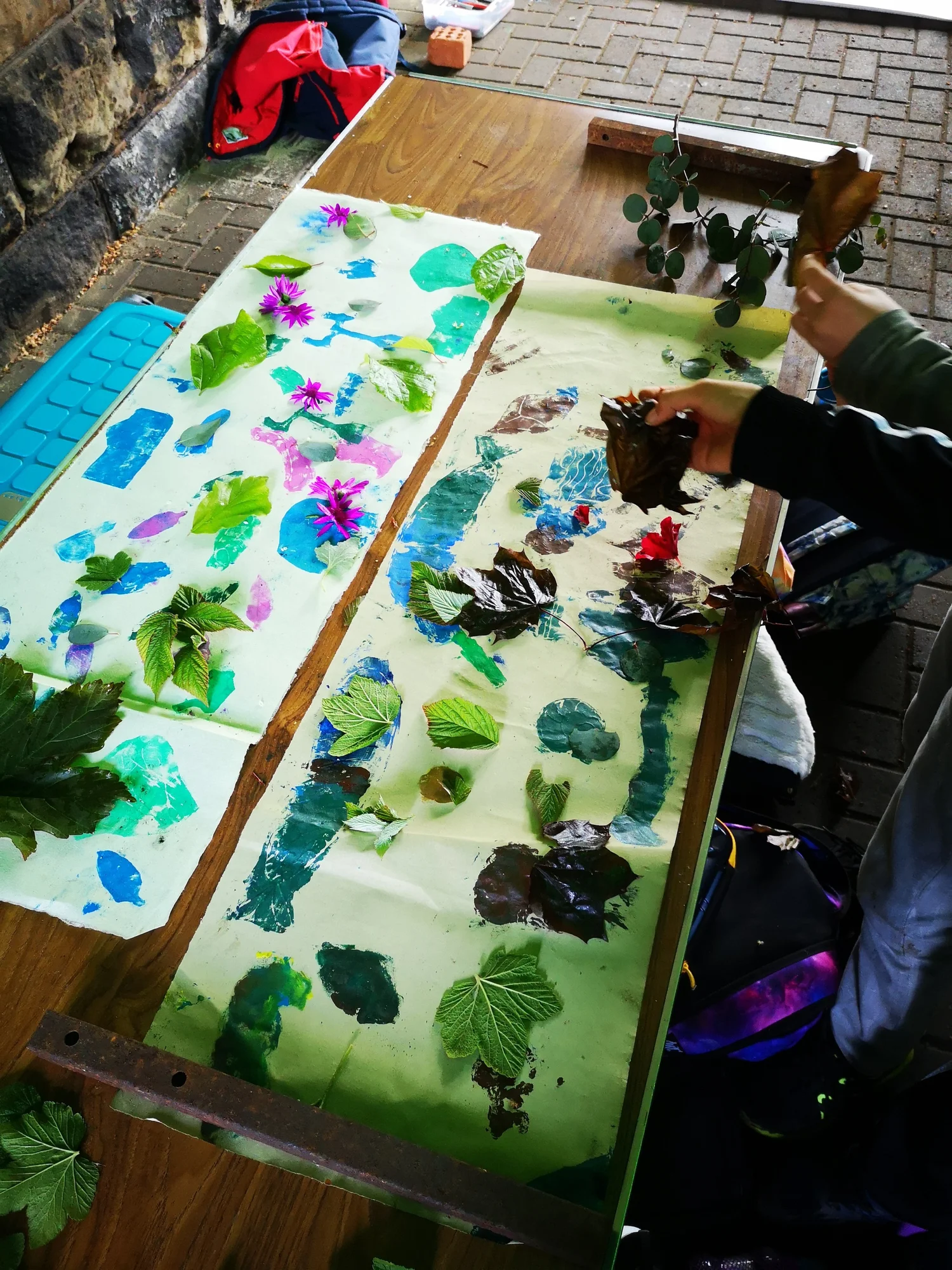 Eco-printing: Riverscapes - project photograph 36