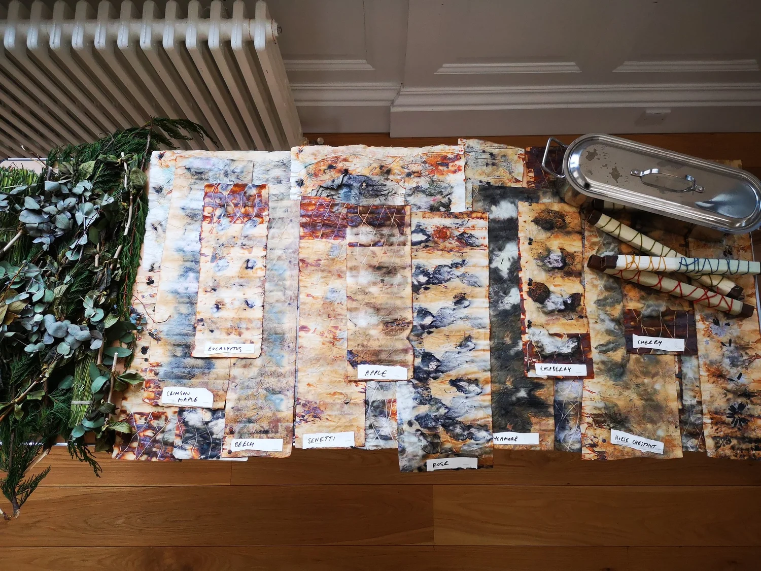 Eco-printing: Riverscapes - project photograph 44