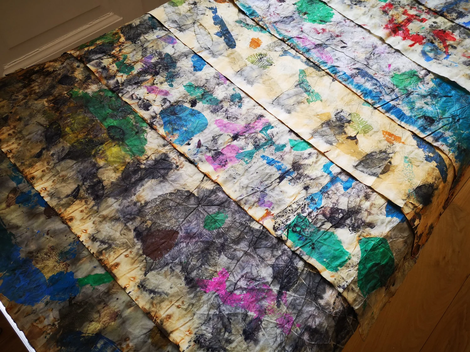 Eco-printing: Riverscapes - project photograph 46