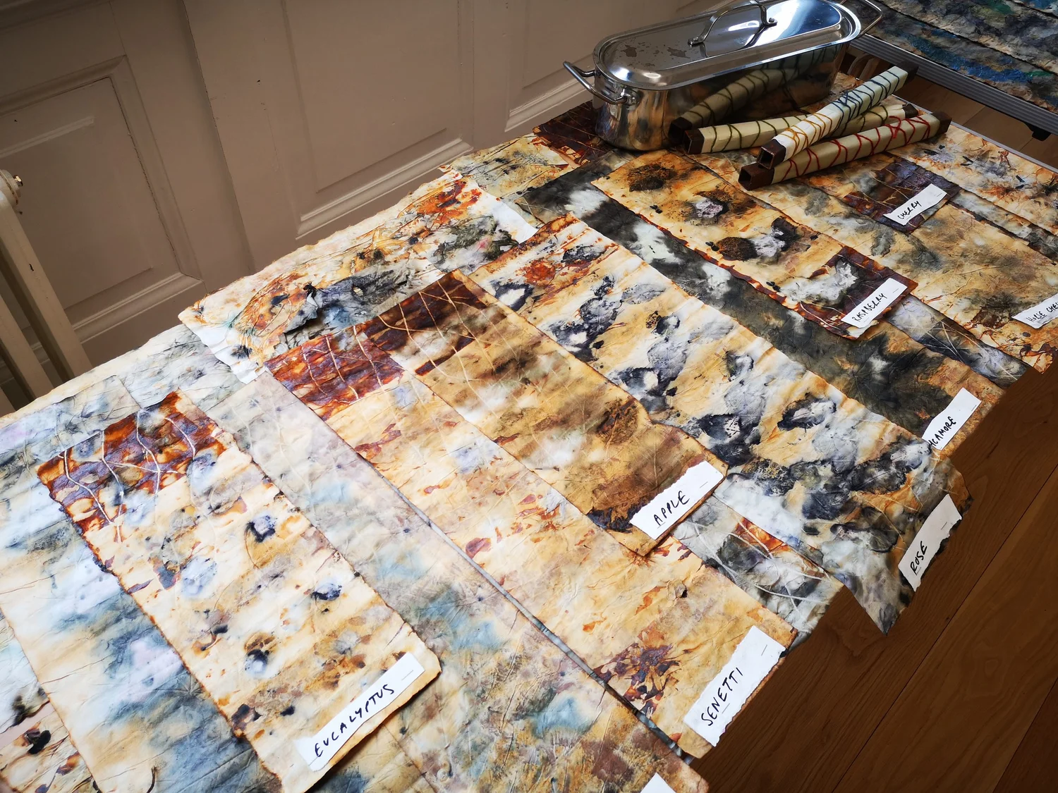 Eco-printing: Riverscapes - project photograph 50