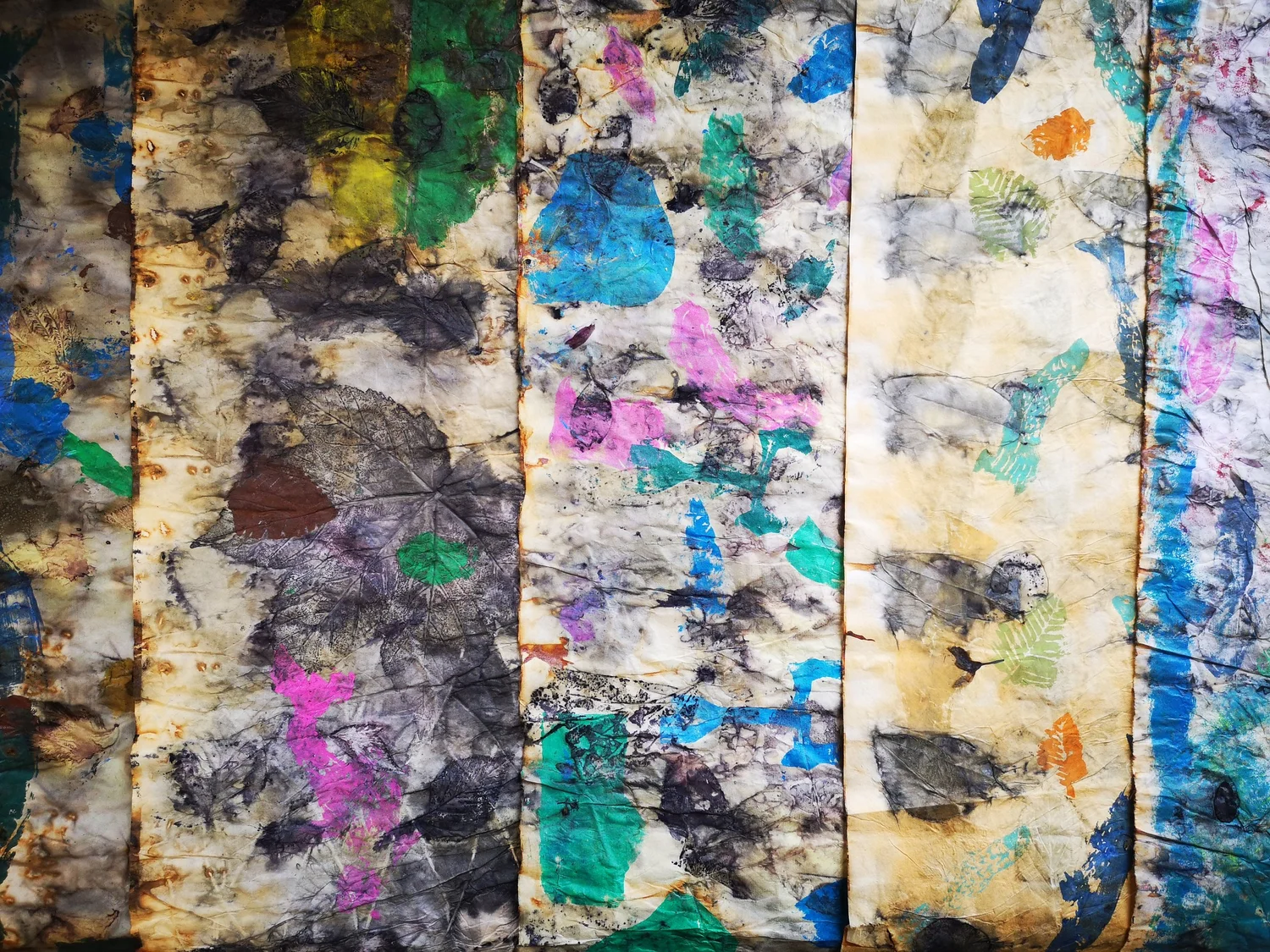 Eco-printing: Riverscapes - project photograph 56
