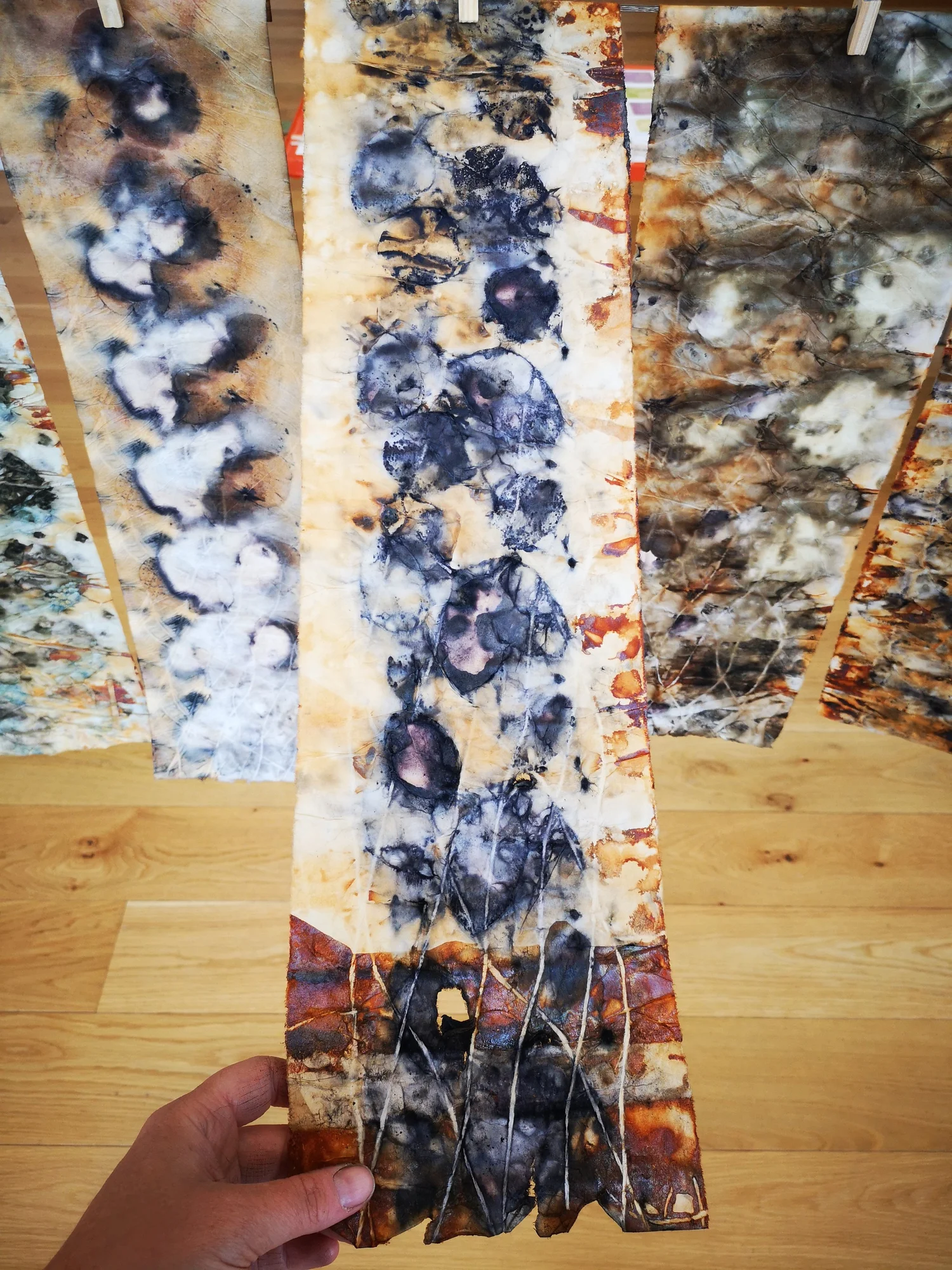 Eco-printing: Riverscapes - project photograph 65